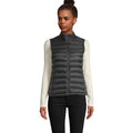 Dames donsbodywarmer, lichtgewicht, zwart