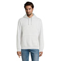 Hoodie met buidelzak, 280 g/m2, asgrijs