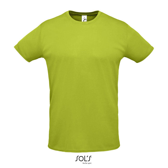Uniseks sportshirt, polyester pique, apple green