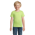 Kinder T-shirt, organisch katoen 175 g/m2, apple green
