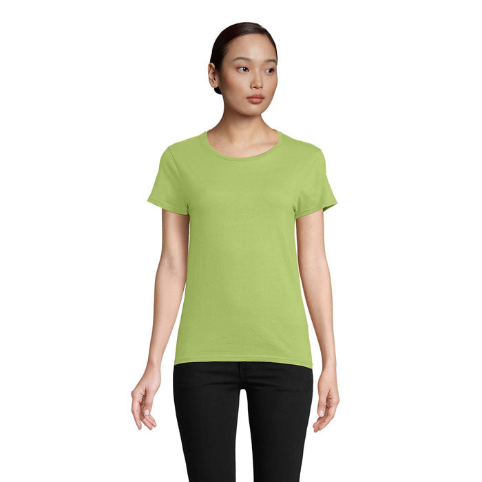 Dames T-shirt, organisch katoen 175 g/m2, apple green