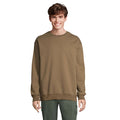 Uniseks sweatshirt, ronde hals, GRS gerecycled, army