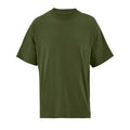 Uniseks oversized T-shirt, deels gerecycled katoen, army