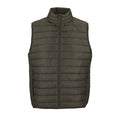 Heren bodywarmer, lichtgewicht met opbergzak, army