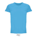 T-shirt van 50% gerecycled katoen, aqua