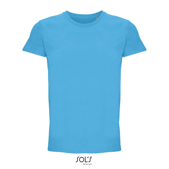T-shirt van 50% gerecycled katoen, aqua