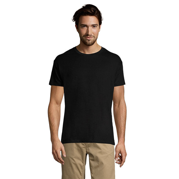 Uniseks T-shirt, scherp geprijsd, 150 g/m2, zwart 2