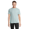 T-shirt met raglanmouwen, gerecycled polyester, arctic blue