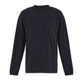 Oversized T-shirt, 50% gerecycled katoen, diep zwart