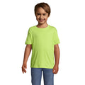 T-shirt kinderen, single jersey 150 g/m², apple green