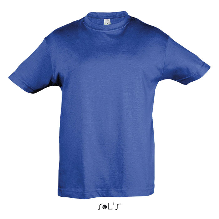 T-shirt kinderen, single jersey 150 g/m², koningsblauw