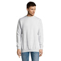 Sweatshirt unisex, brushed fleece, asgrijs