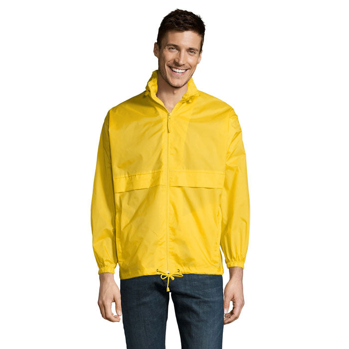 Windbreaker unisex, waterafstotend, goud