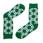 Bamboesokken met ingebreid logo