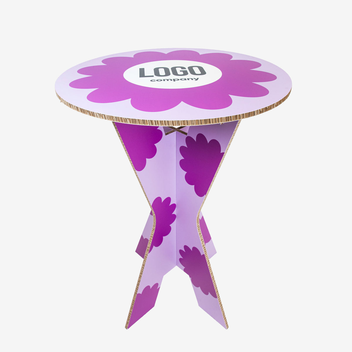 Sta-tafel van karton