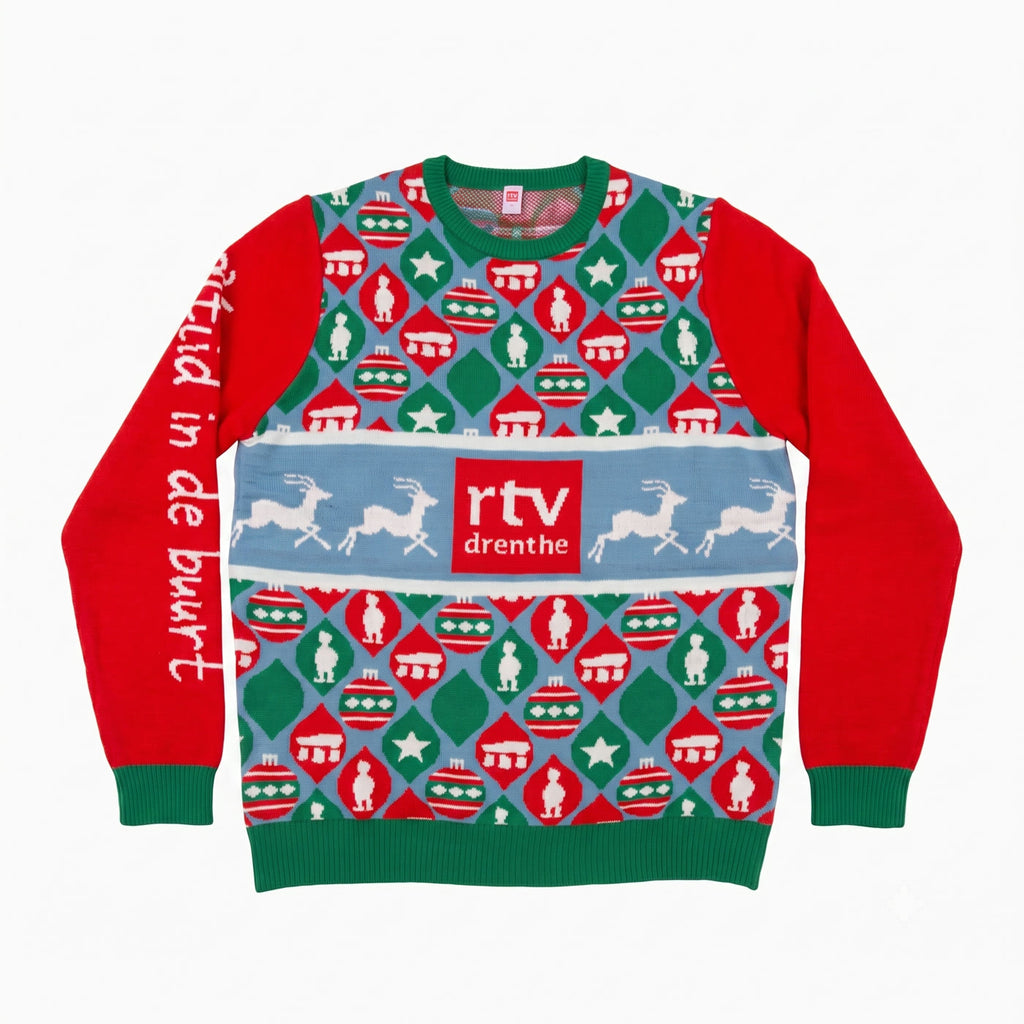 Gebreide kersttrui of wintertrui met eigen ontwerp, foto 7