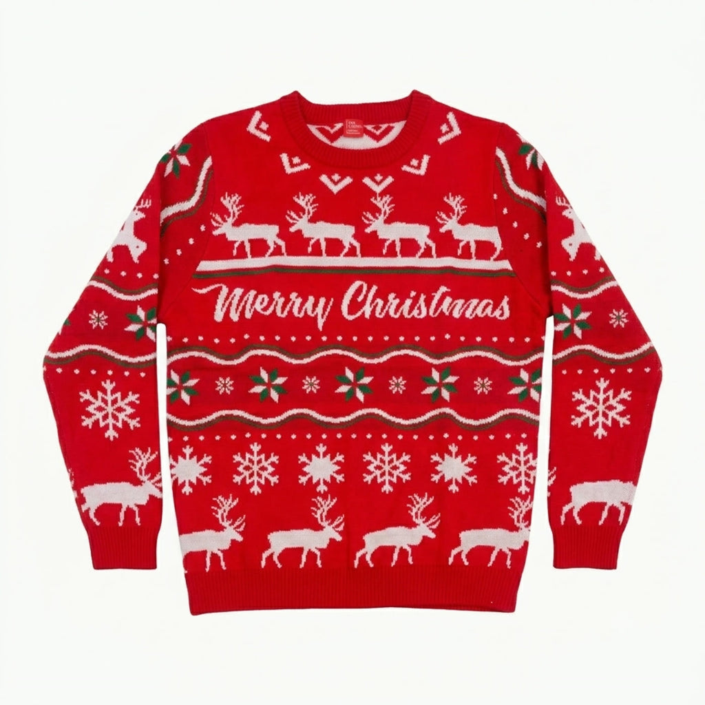 Gebreide kersttrui of wintertrui met eigen ontwerp, foto 8