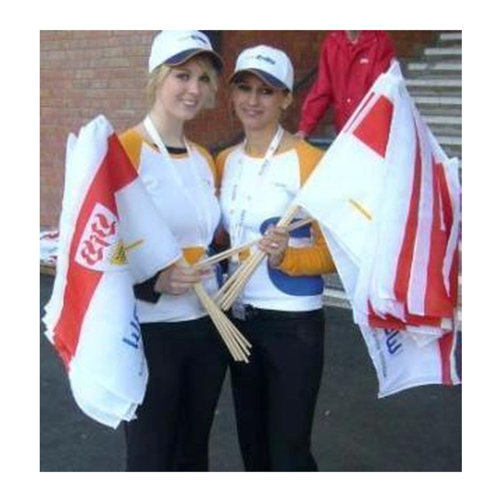 Zwaaivlag met houten stokje, foto 2